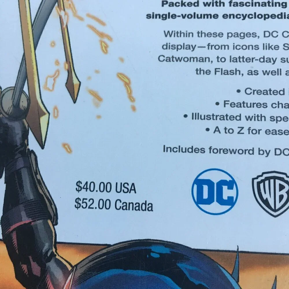 Kids Book - DK The DC Comics‎ Encyclopedia, Definitive Guide To The Characters